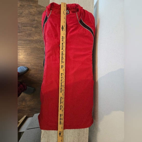 Vintage Canada Sportswear CSW Rain Jacket Mens Size XL Red Black lightweight Can - Picture 6 of 8
